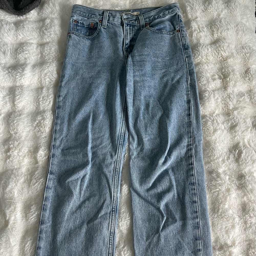 Levi’s low pro straight jeans